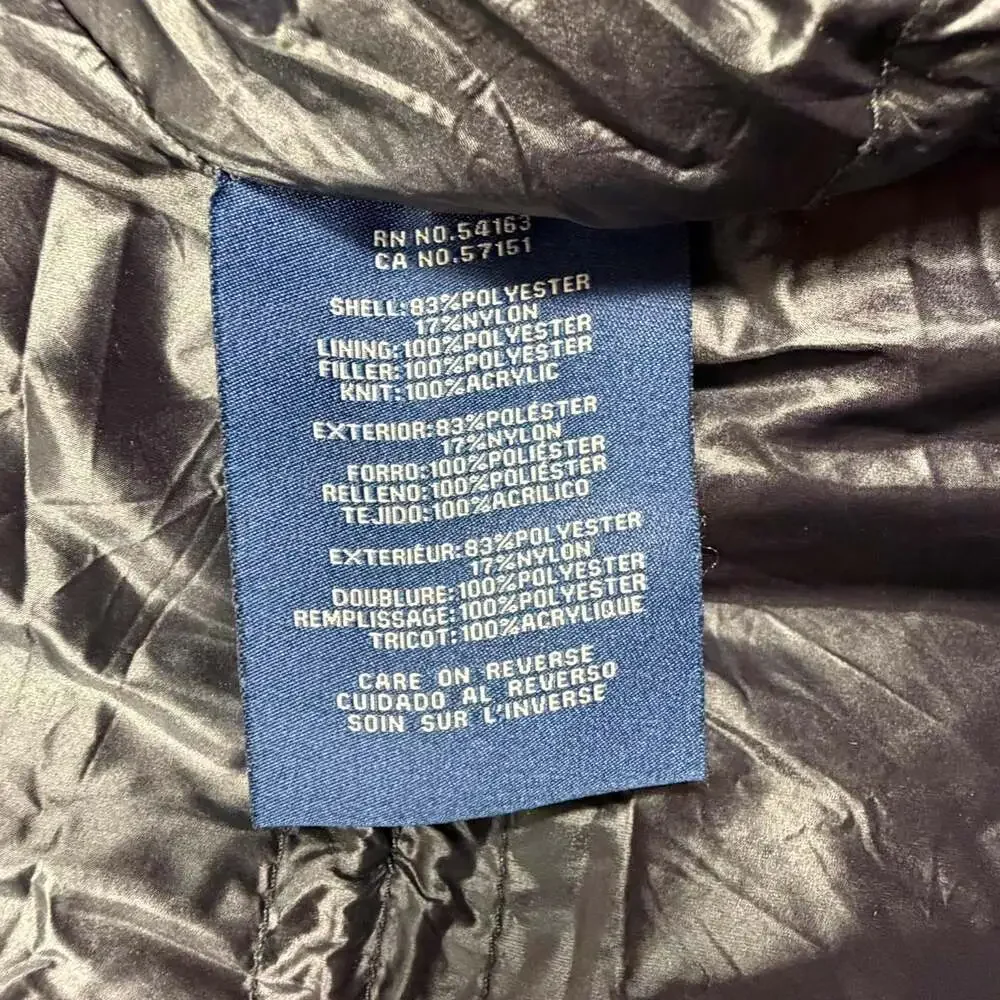 Dockers Men's Microtwill Long Hooded Parka Quilted Jacket